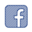 Lowercase "f" icon centered on a rounded blue square background.