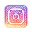 Rounded square icon with a purple-to-orange gradient blending through pink and yellow